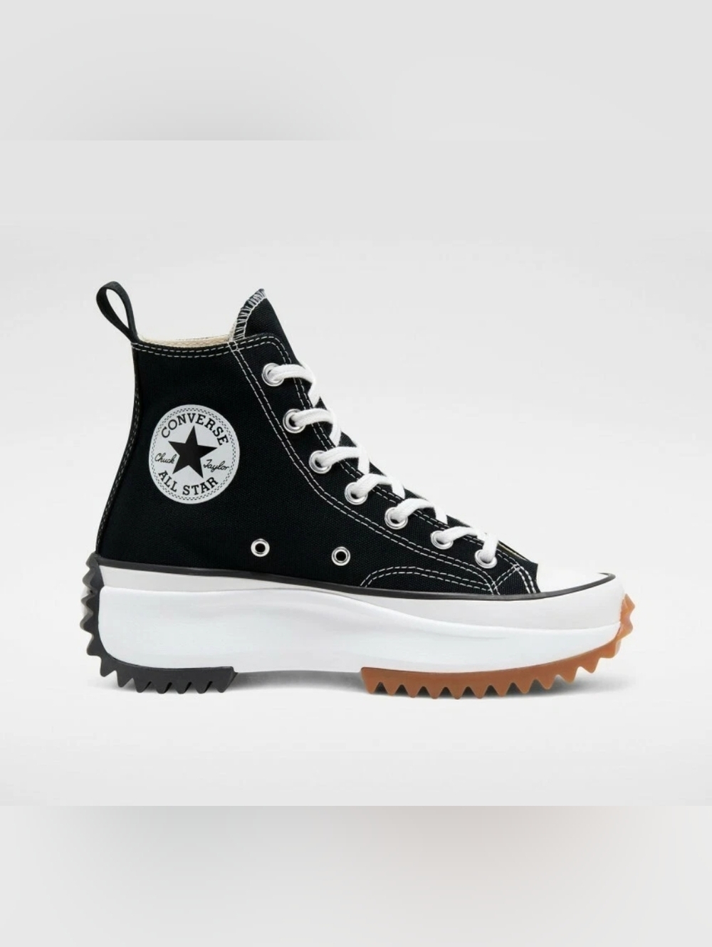 Converse Unisex Run Star Hike High Top Canvas Platform Sneakers (M 10.5, W 12)